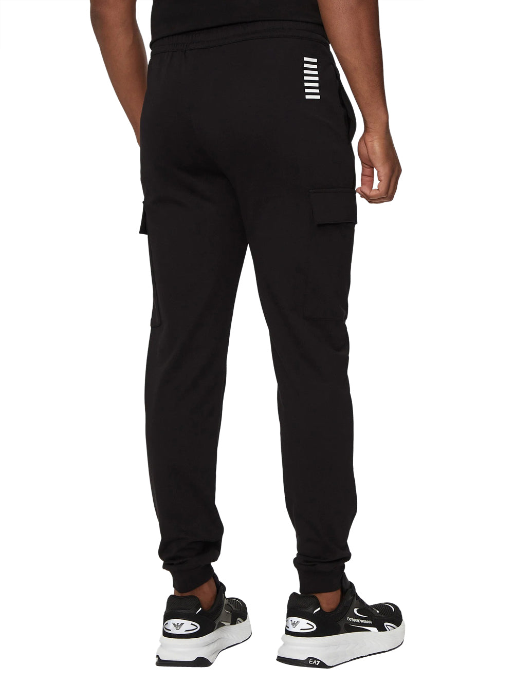EA7 Pantalone Tuta Logo Frontale EA7 - Nero