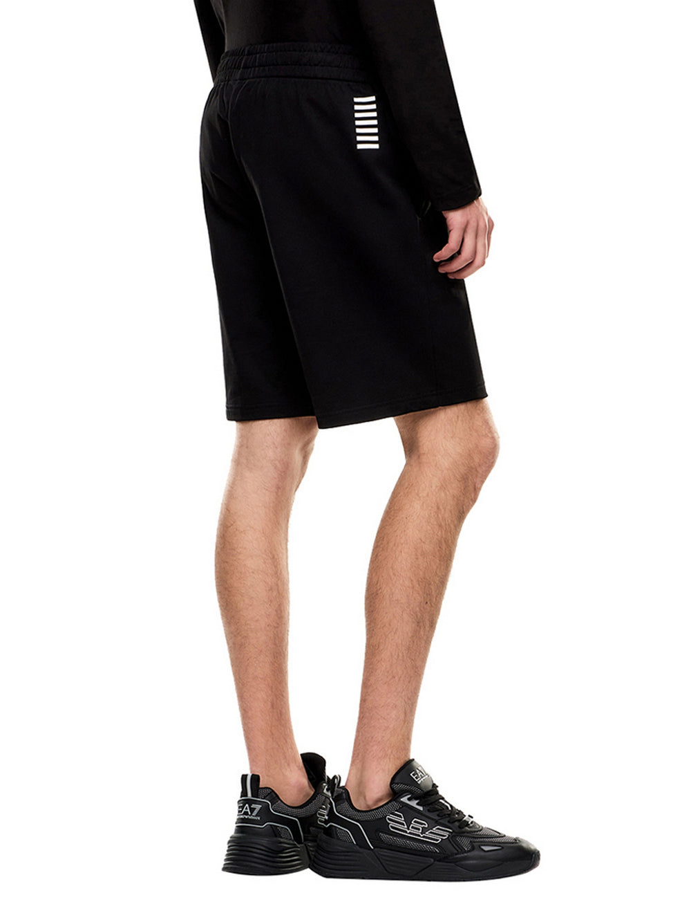 Ea7 Bermuda Ea7 In Cotone - Nero