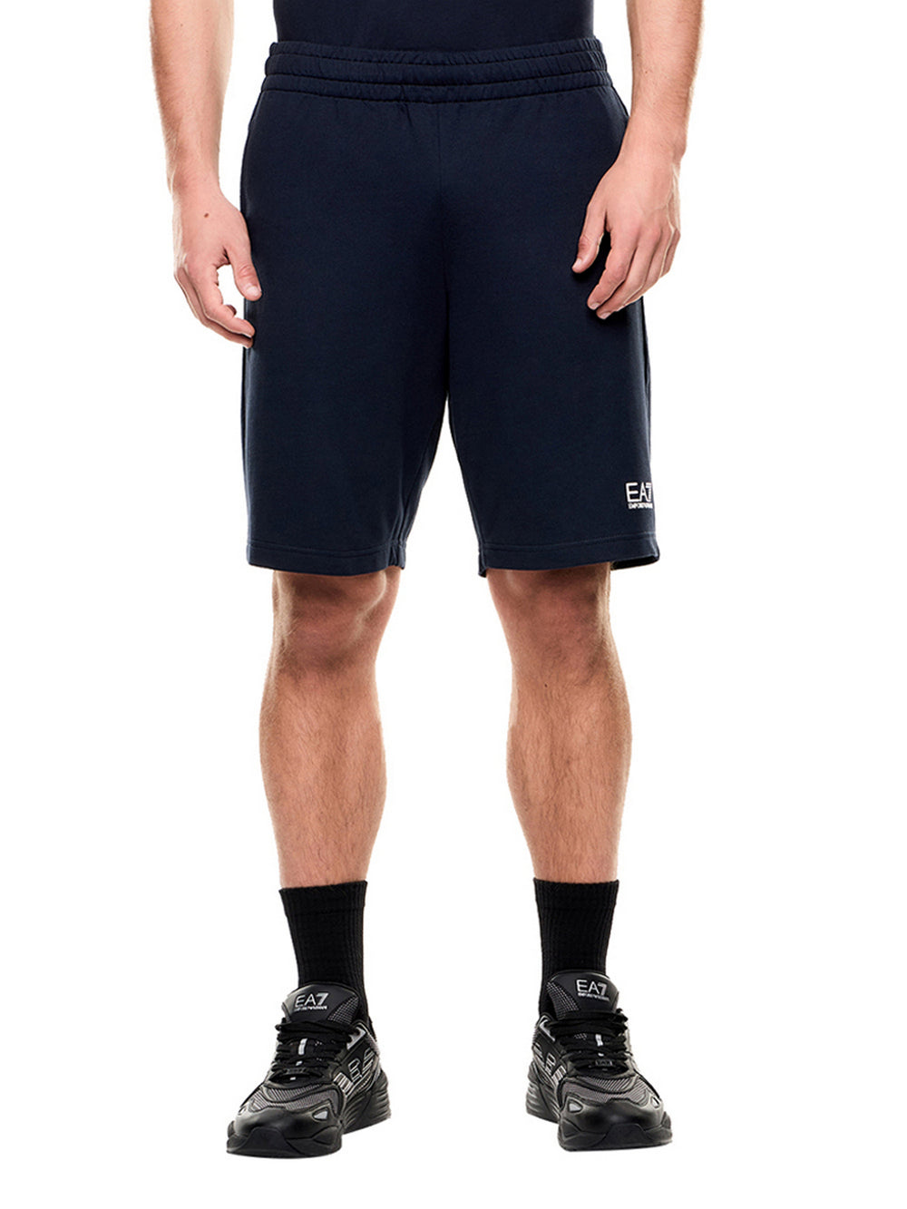 Ea7 Bermuda Ea7 In Cotone - Blu