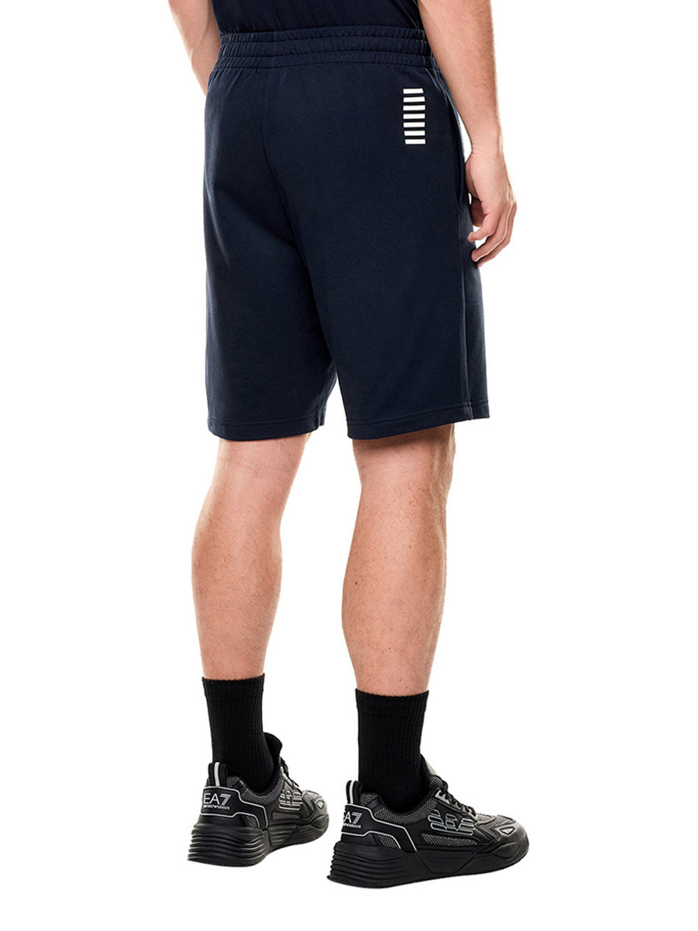 Ea7 Bermuda Ea7 In Cotone - Blu