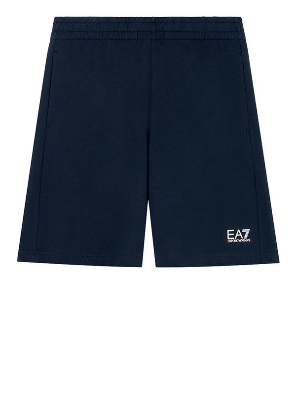 Ea7 Bermuda Ea7 In Cotone - Blu
