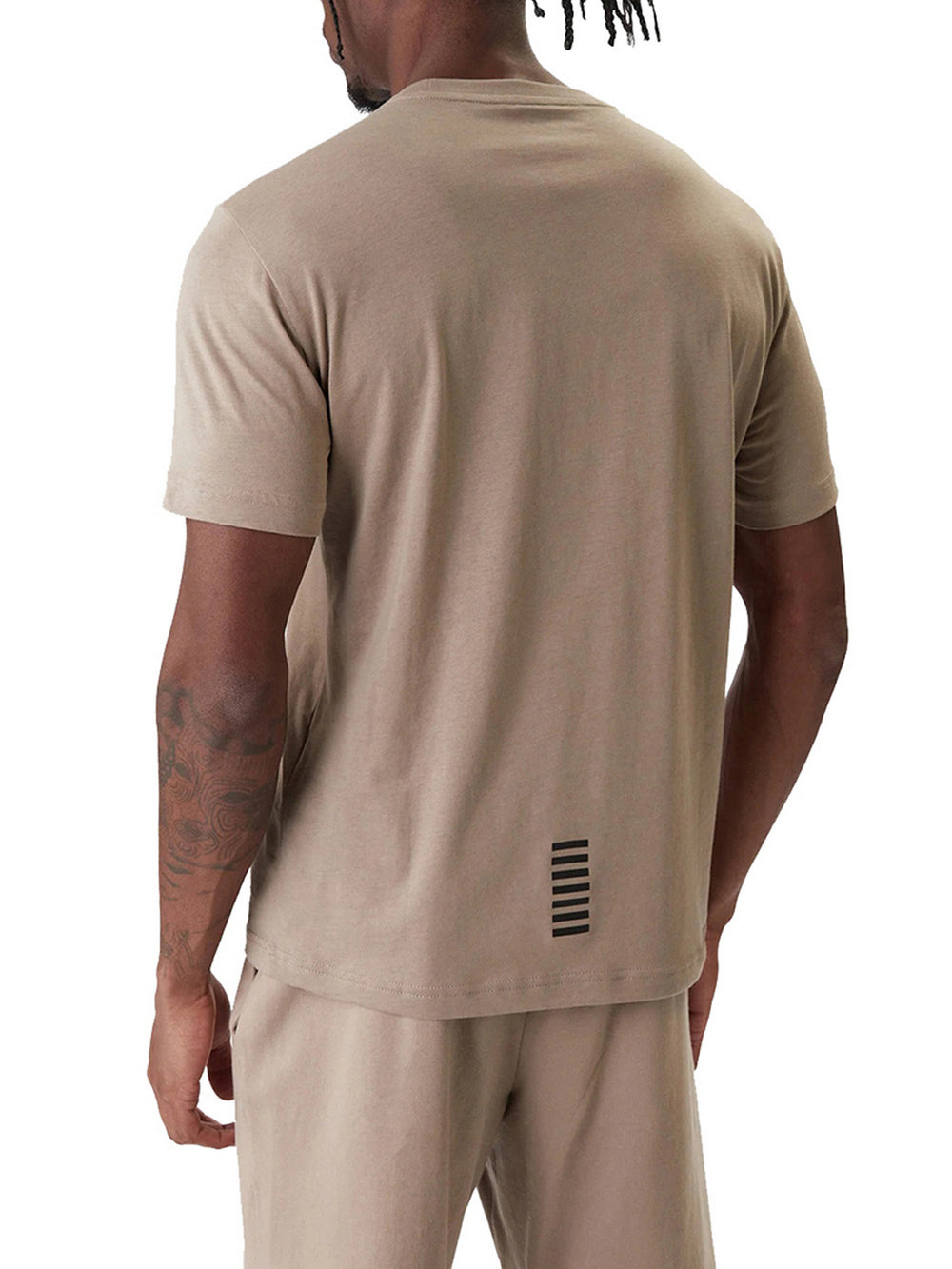 Ea7 T-Shirt Ea7 Core Identity In Cotone Pima - Beige