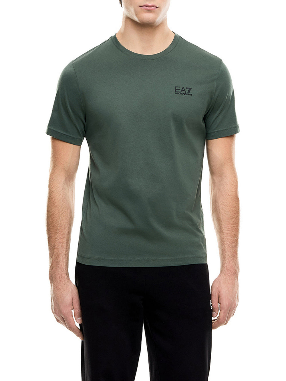 Ea7 T-Shirt Ea7 Core Identity In Cotone Pima - Verde