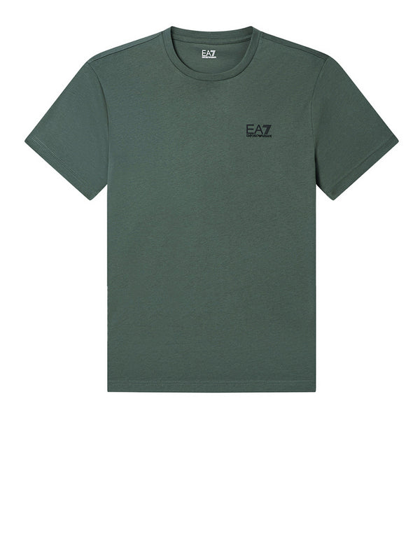 Ea7 T-Shirt Ea7 Core Identity In Cotone Pima - Verde