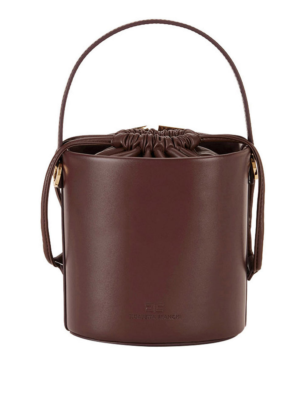 Elisabetta Franchi Secchiello Elisabetta Franchi Con Dettaglio Logo - Cacao