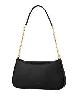 Elisabetta Franchi Borsa a Spalla Elisabetta Franchi Con Dettaglio Logo - Nero