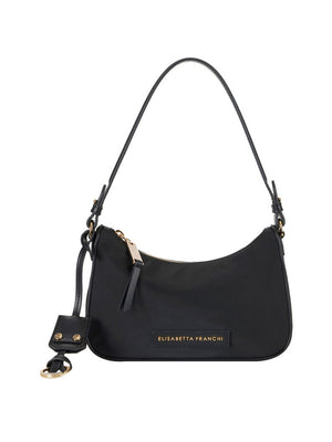 Elisabetta Franchi Borsa A Spalla Con Anella Elisabetta Franchi - Nero
