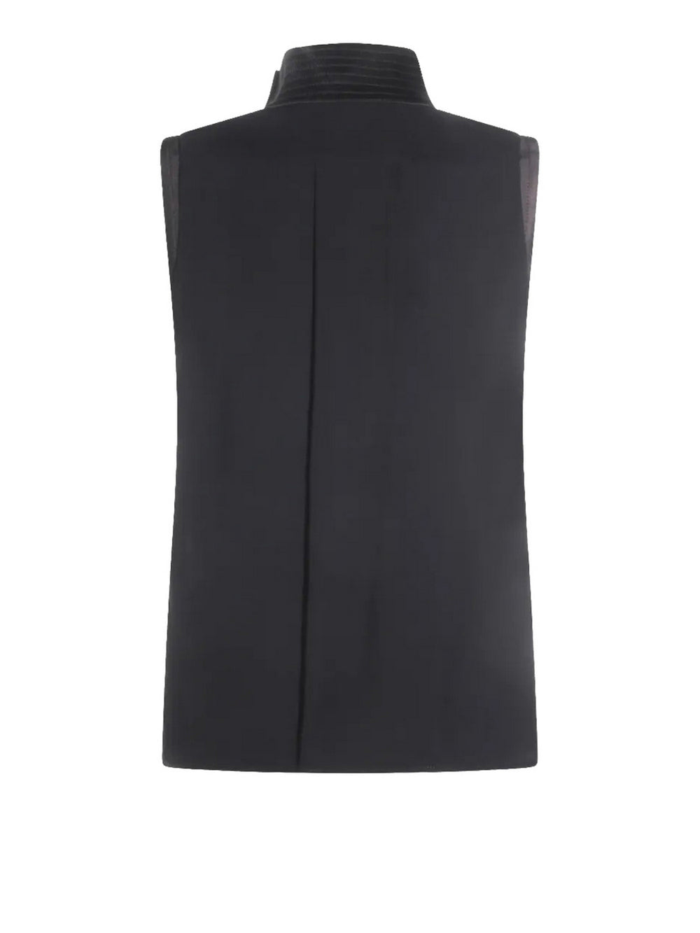 Elisabetta Franchi Top Elisabetta Franchi In Georgette Di Viscosa - Nero