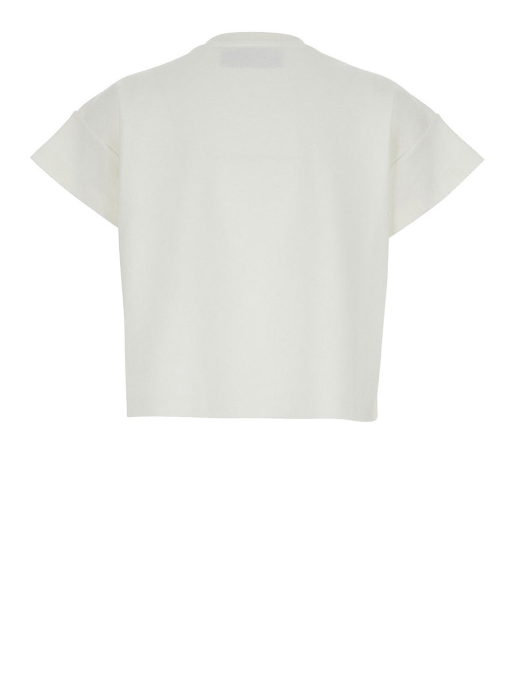 Elisabetta Franchi T-shirt Elisabetta Franchi Jersey Con Lettering Print - Bianco