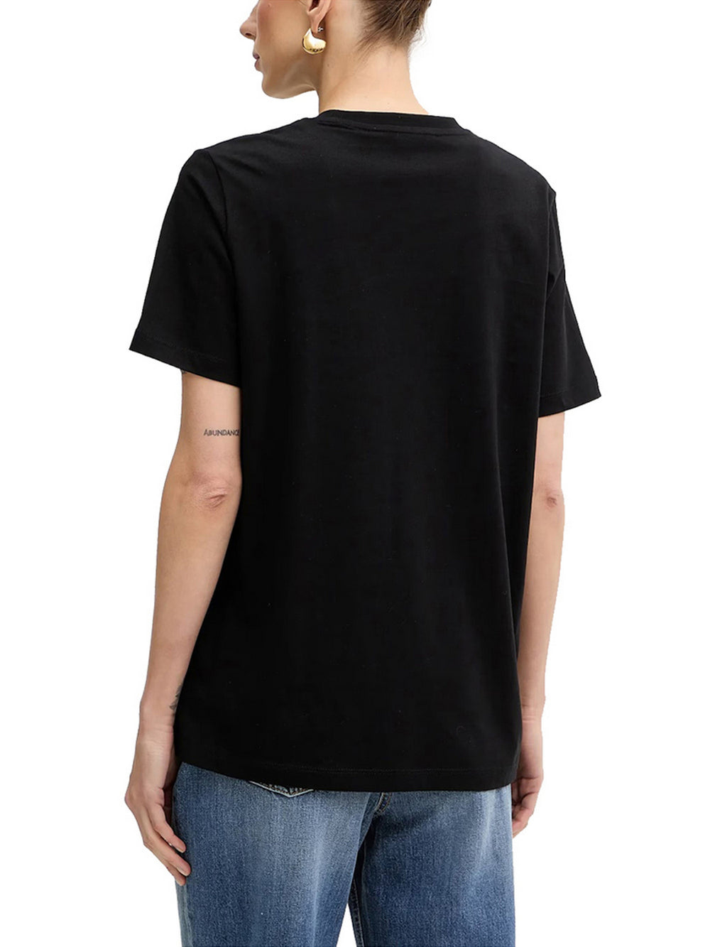 Elisabetta Franchi T-Shirt Elisabetta Franchi In Cotone - Nero
