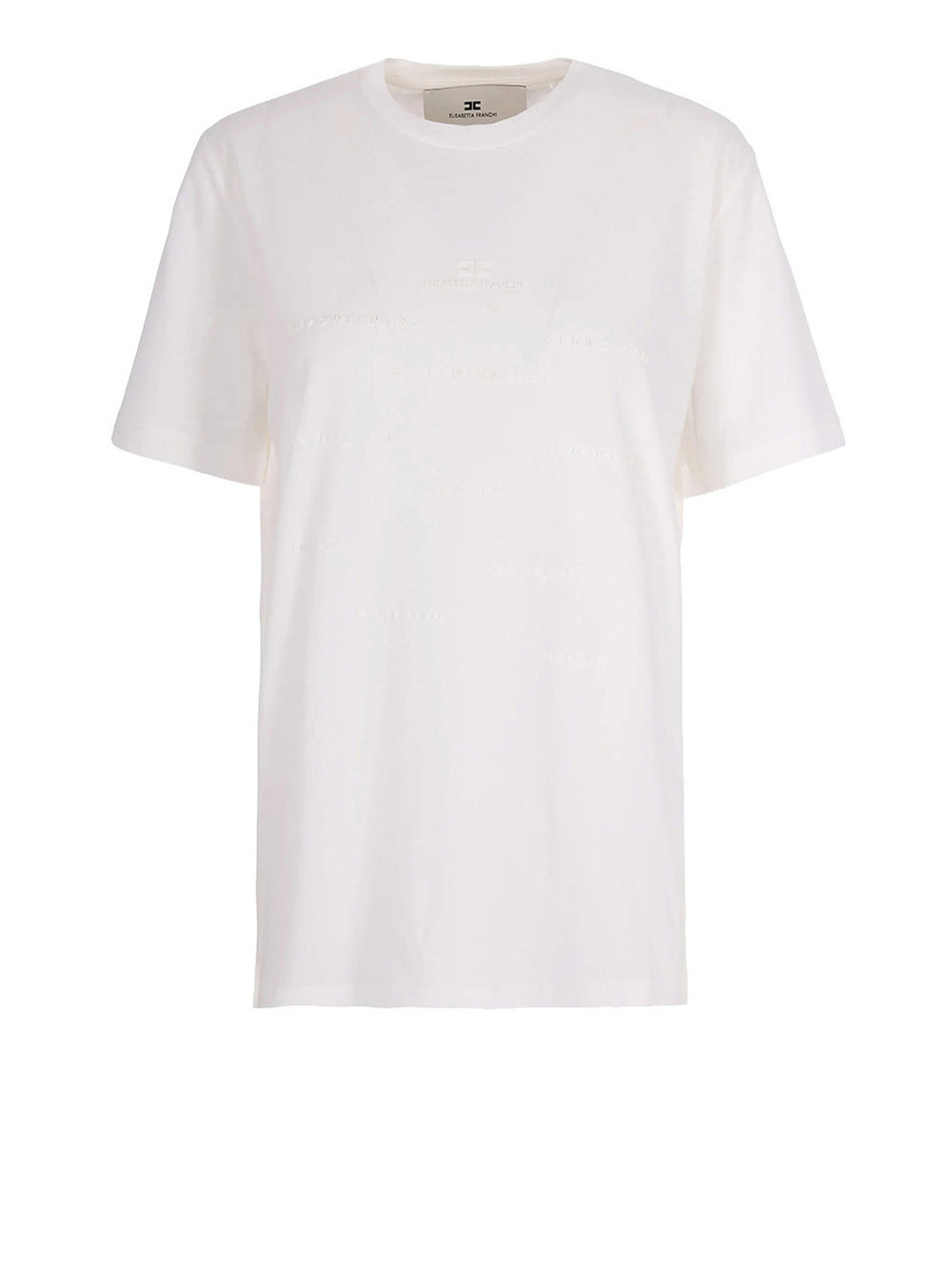 Elisabetta Franchi T-Shirt Elisabetta Franchi - Gesso