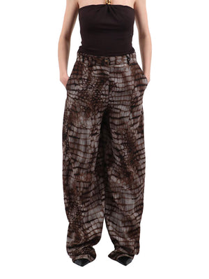 Elisabetta Franchi Pantalone Elisabetta Franchi - Cacao