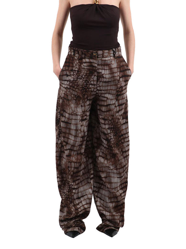 Elisabetta Franchi Pantalone Elisabetta Franchi - Cacao