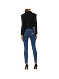 ELISABETTA FRANCHI 1USCITA Jeans Skinny Elisabetta Franchi Con Dettaglio Logo - Denim