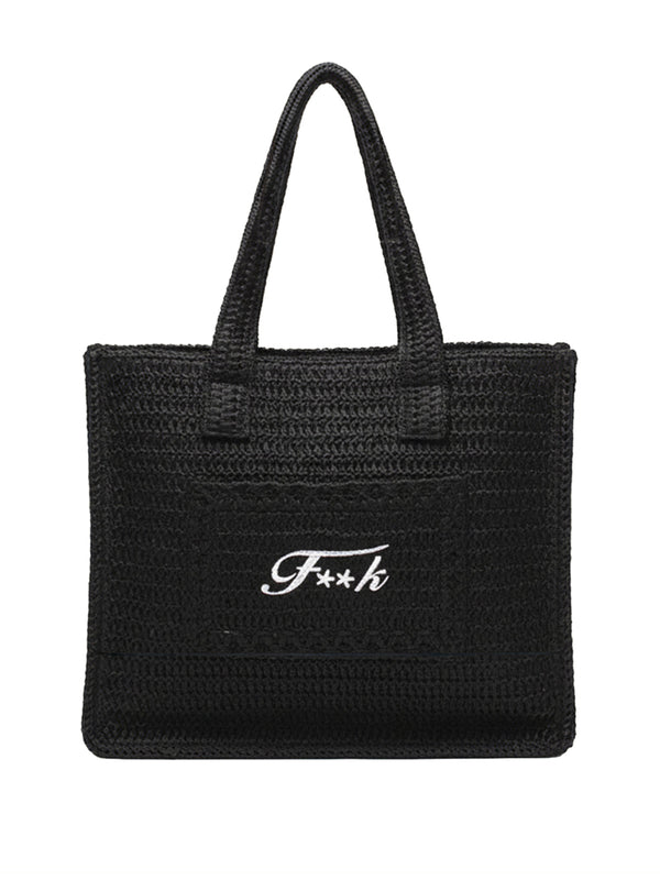 F**K Borsa a Mano Tote F**K - Nero