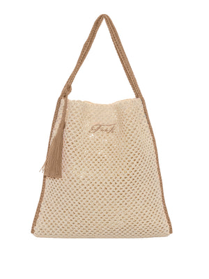F**K Borsa a Mano Tote F**K - Beige