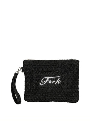 F**K Mini Pochette F**K - Nero