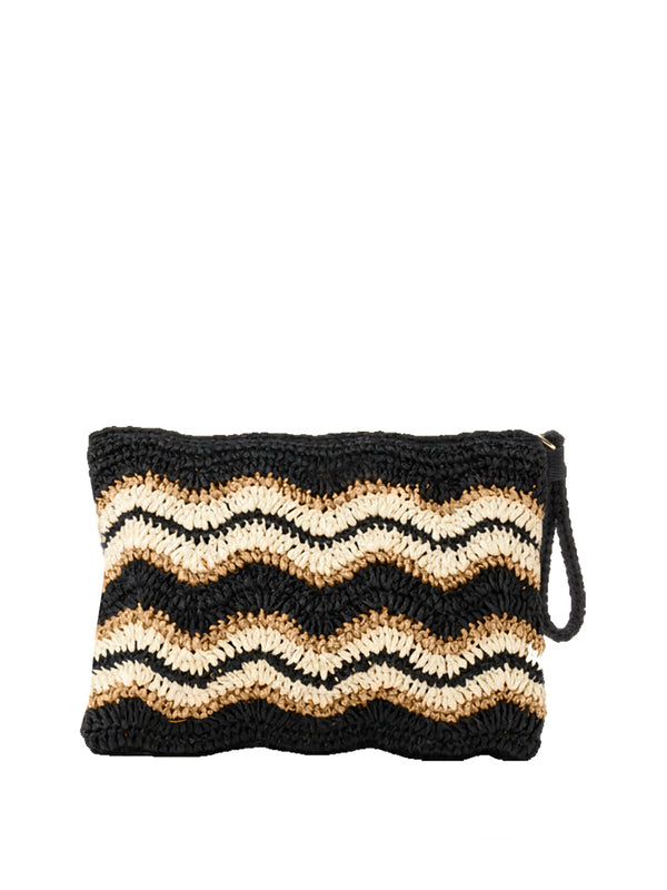 F**K Mini Pochette F**K - Nero/Beige