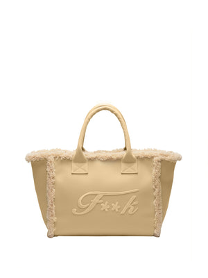 F**K Borsa a Mano F**K - Beige