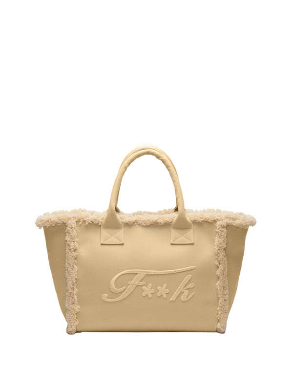 F**K Borsa a Mano F**K - Beige