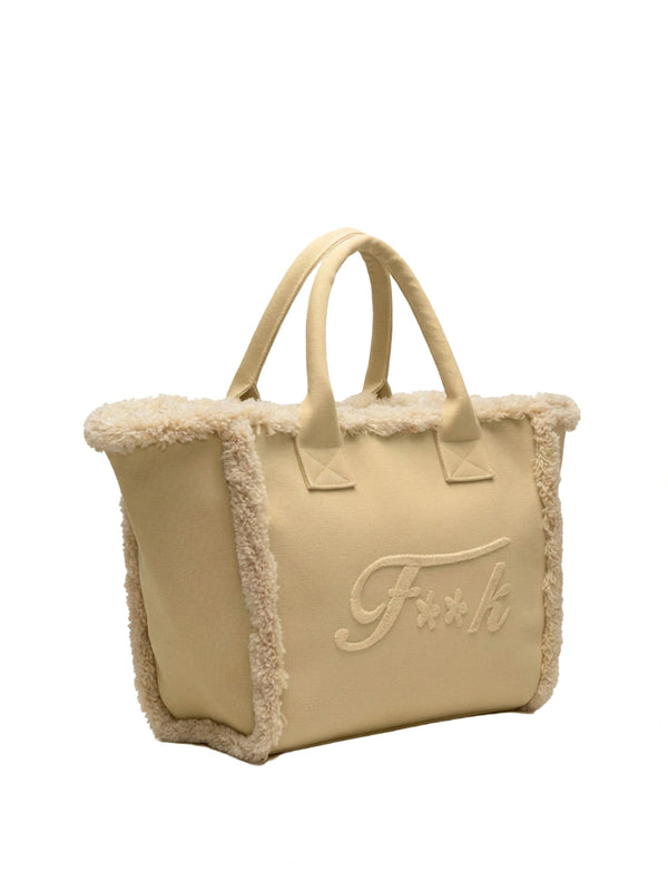 F**K Borsa a Mano F**K - Beige