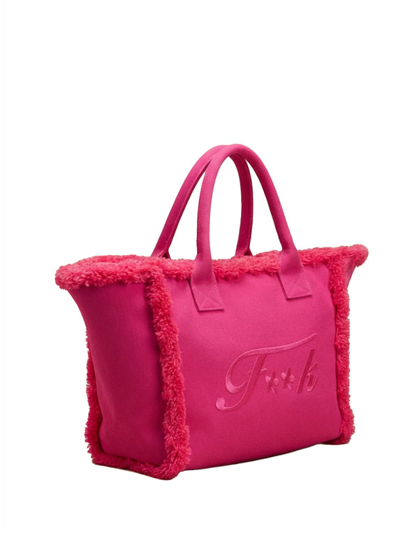 F**K Borsa a Mano Maxi F**K - Fucsia