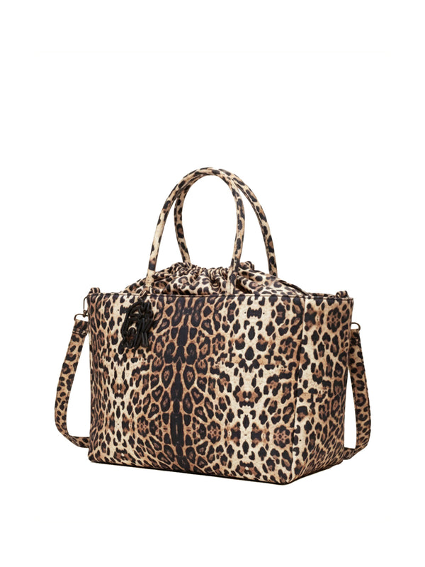F**K Borsa a Mano Da Mare F**K - Leopardato