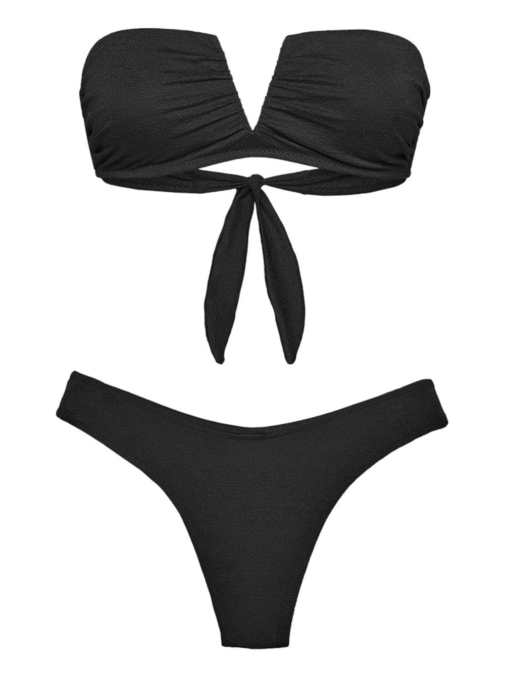 F**K Bikini Fascia A V E Slip Americano Fisso - Nero