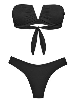 F**K Bikini Fascia A V E Slip Americano Fisso - Nero