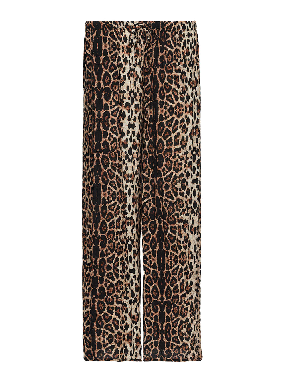 F**K Pantalone Palazzo F**K - Leopardato