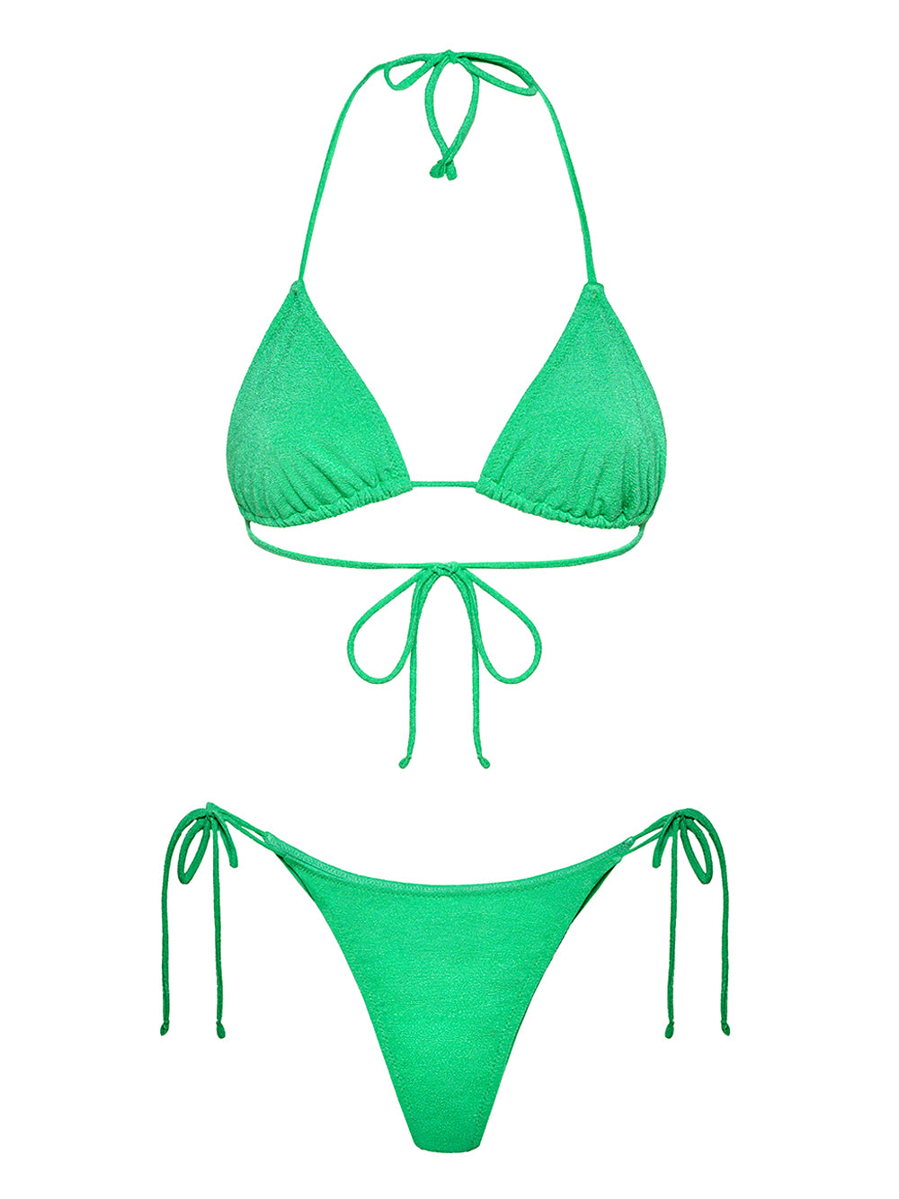 F**K Bikini Triangolo Con Slip Regolabile F**K - Acquamarina
