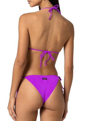 F**K Bikini Triangolo Con Slip Regolabile F**K - Viola