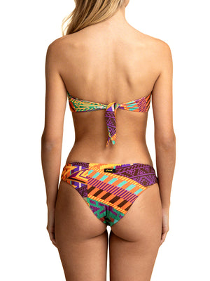 F**K Bikini Fascia A V Con Slip Fisso - Fantasia