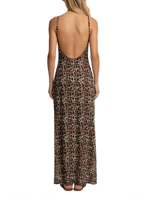 F**K Vestito Lungo F**K - Leopardato