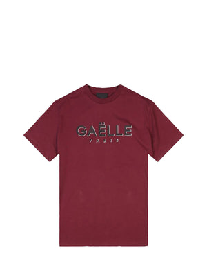 GAELLE PARIS T-Shirt Gaelle Paris Logo Frontale Rosso