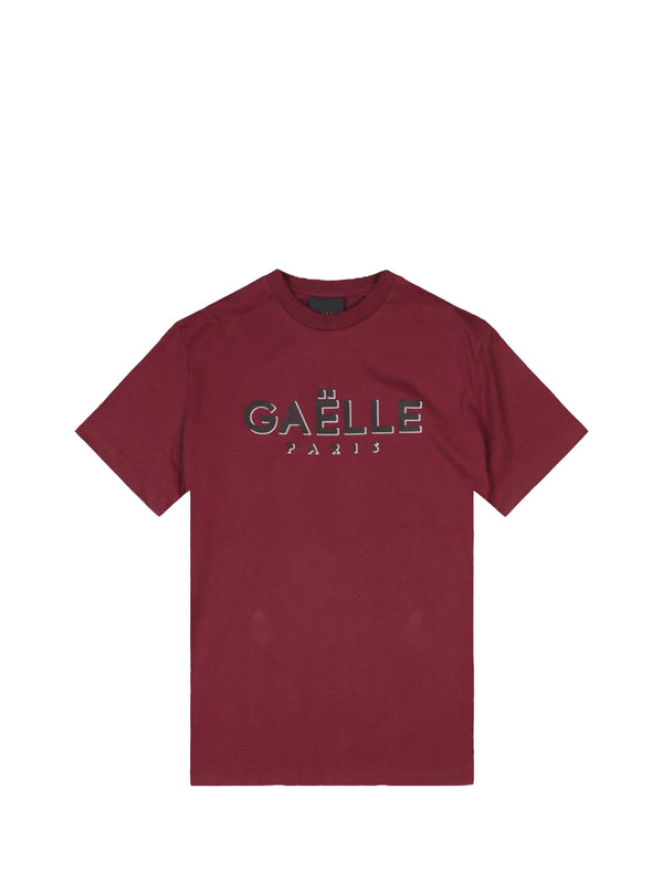 GAELLE PARIS T-Shirt Gaelle Paris Logo Frontale Rosso