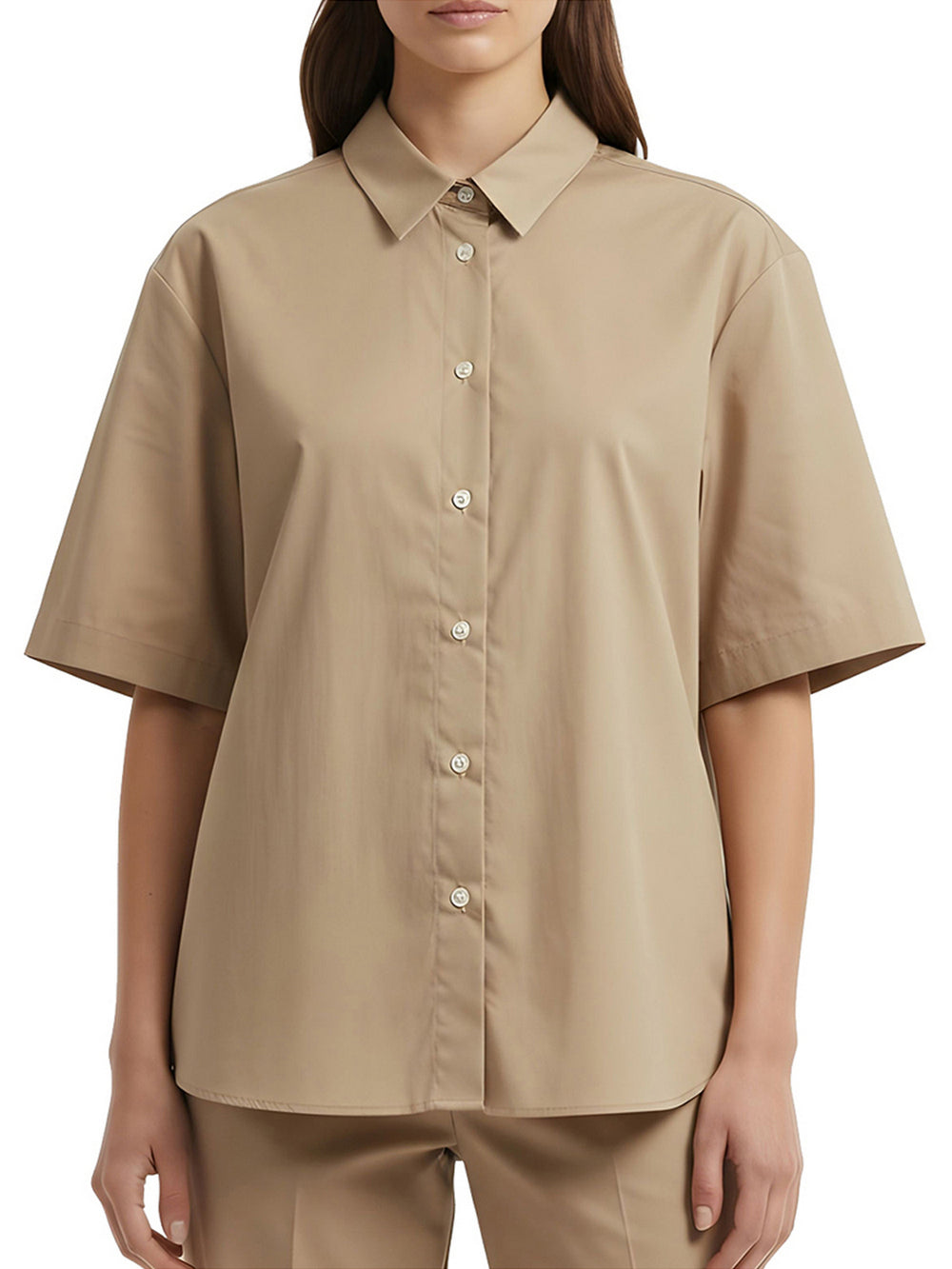 Gaelle Paris Camicia Gaelle Paris Over Mezza Manica Safari