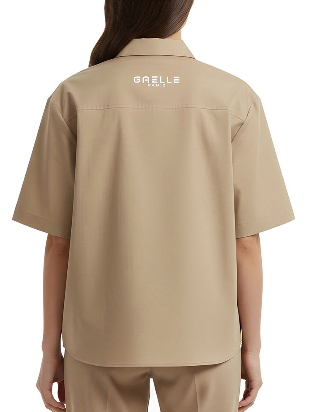Gaelle Paris Camicia Gaelle Paris Over Mezza Manica Safari