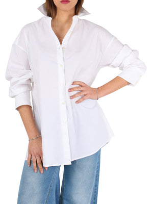 GAELLE PARIS Camicia Gaelle Paris Con Apertura Sul Retro - Bianco Ottico