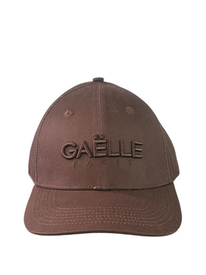 GAELLE PARIS Cappello Visiera Gaelle Paris Con Ricamo 3d Moka