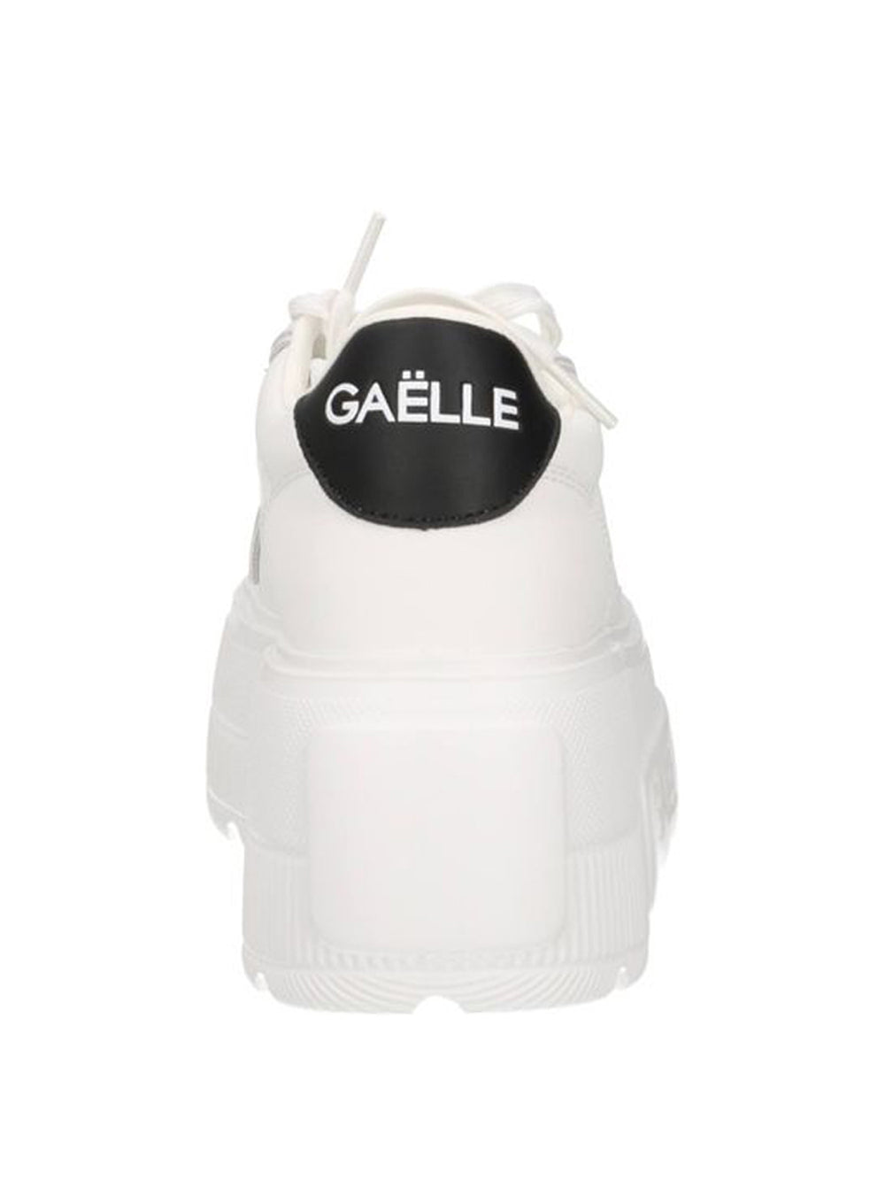 GAELLE PARIS Sneakers Gaelle Paris Addict Platform In Action Bianco
