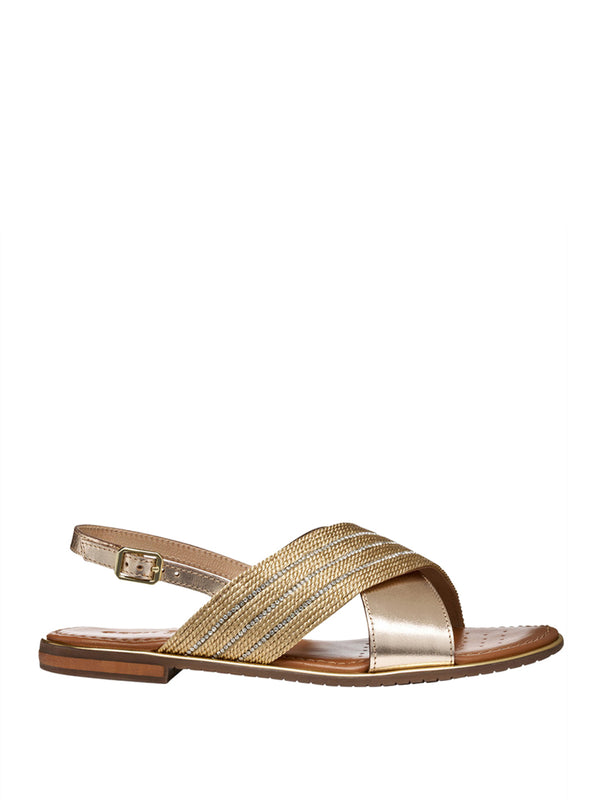GEOX Sandalo Geox Sozy Plus - Oro