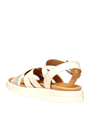 GEOX Sandalo Geox Xand 2s - Bianco Latte