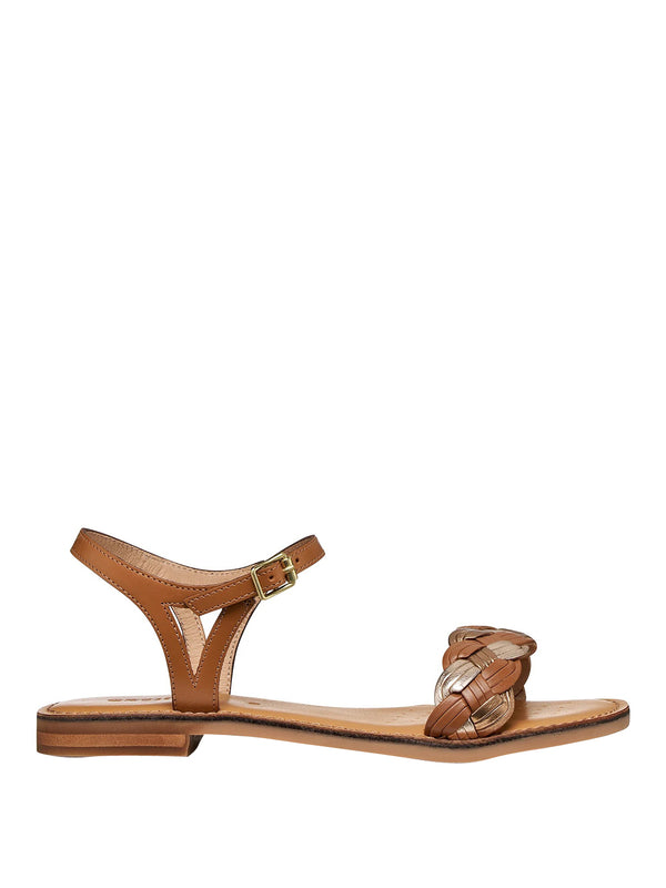 GEOX Sandalo Geox Maddalusia - Marrone