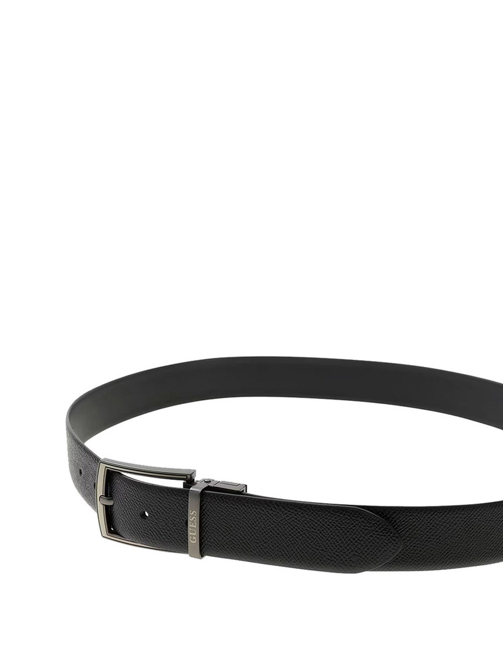 Guess Cintura Guess In Pelle - Nero