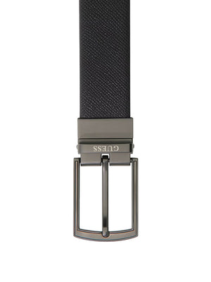 Guess Cintura Guess In Pelle - Nero