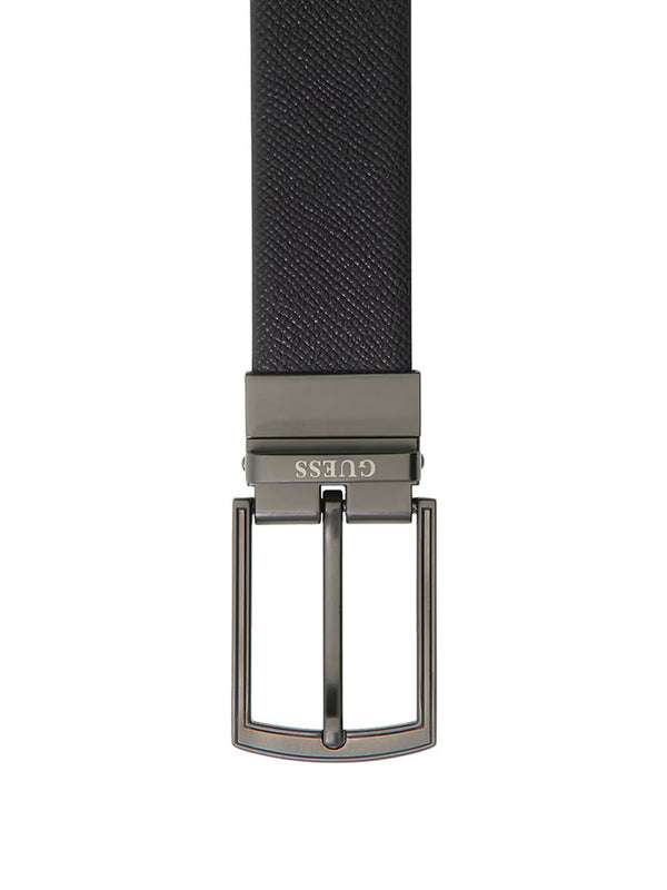 Guess Cintura Guess In Pelle - Nero