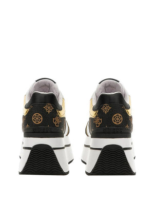 Guess Sneakers Guess Camrio - Bianco/Marrone
