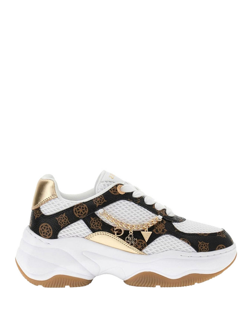 Guess Sneakers Guess Harpaa - Bianco/Marrone