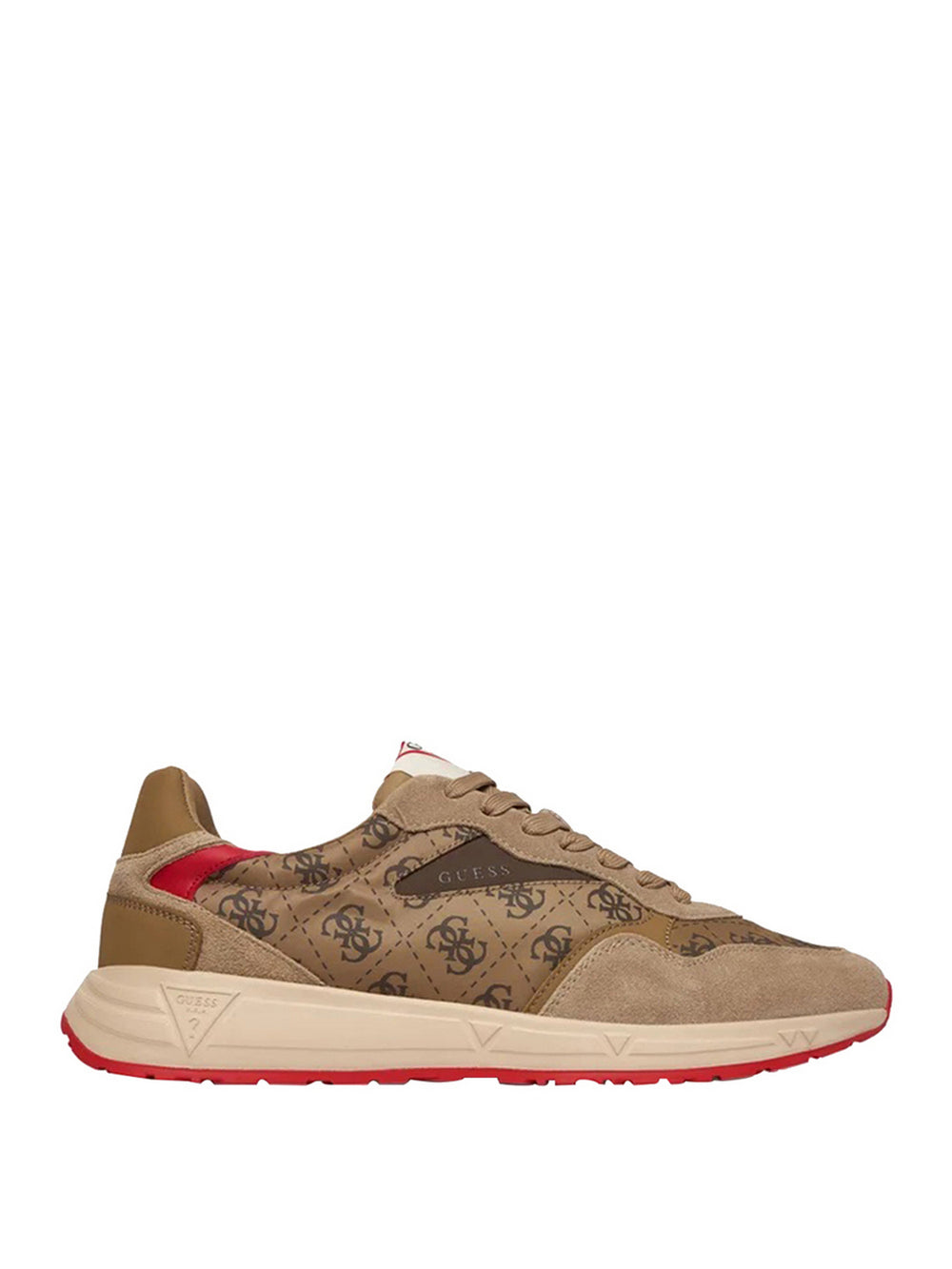 Guess Sneakers Guess Aria - Beige/Marrone
